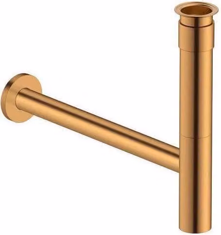 Sifone di design in bronzo spazzolato