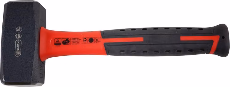 Martello Connex da 1250 g con manico in fibra di vetro e impugnatura 2K, martello in acciaio COX623125