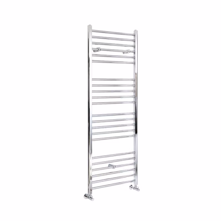 Scaldasalviette di Design Cromato - Termoarredo Bagno Piatto - 1600 x 400mm - 354W - Kent