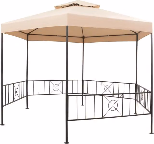 Gazebo Padiglione Tenda da Giardino 323x265 cm 43165