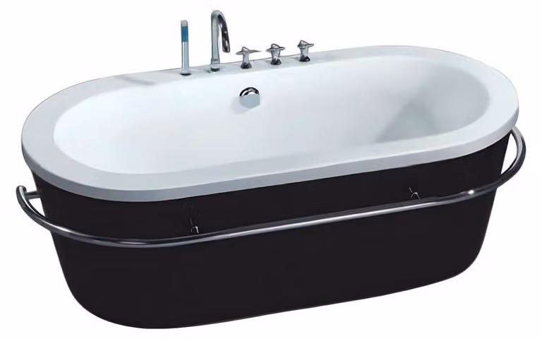 Bad Acrylwanne Badewanne Wanne Designwanne Luxuswanne Komfortwanne 180x82 cm