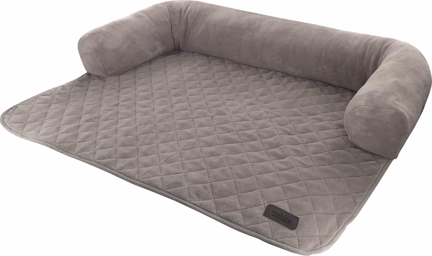 Tappetino per divano Nobby Penka grigio, dimensioni: 91 x 74 x 10 cm