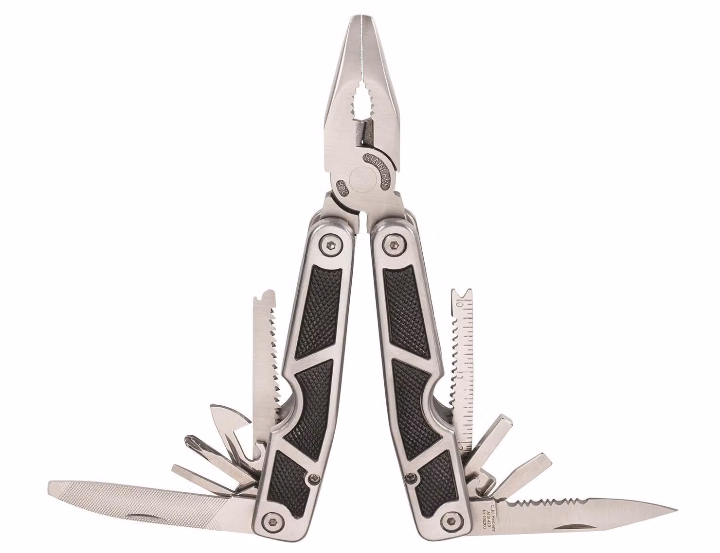Set di attrezzi multifunzione Herbertz, con adattatore, 11 punte, custodia in nylon