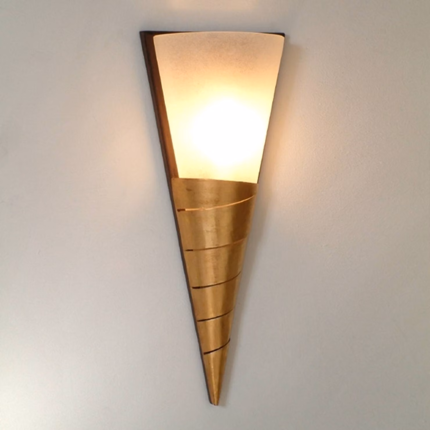 Holländer Applique da parete INNOVAZIONE, dimmerabile, Ottone / Oro, Soggiorno / Sala da pranzo, Metallo, Moderno, Applique