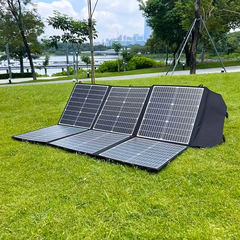 Pannello solare – 300W – Pieghevole – Portatile – Monocristallino – Alta potenza – Caricabatterie solare