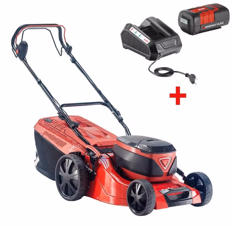 AL-KO Tagliaerba elettrico a batteria 4732 Li SP, completo di batteria e caricabatterie, larghezza di taglio 46 cm