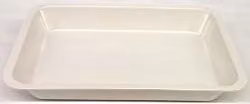 Vaschetta per alimenti in melamina Vivenzi Produzioni Bianco L: 35 cm, P: 25 cm, H: 4 cm
