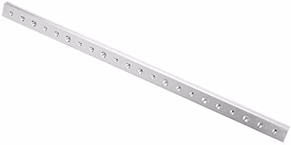 Solidchoice - Set di 2 guide angolari a T per lavorazione del legno (450 mm)