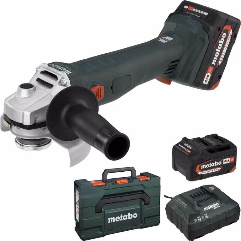 Metabo W 18 L 9-125 Quick Akku-Winkelschleifer 18V Schleifer / Schleifgerät
