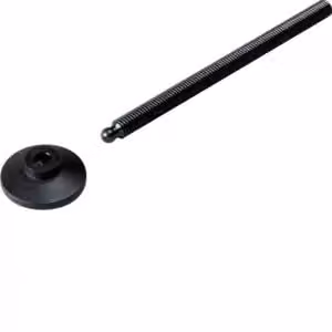 Hager BKBNS120, nero, 131 mm