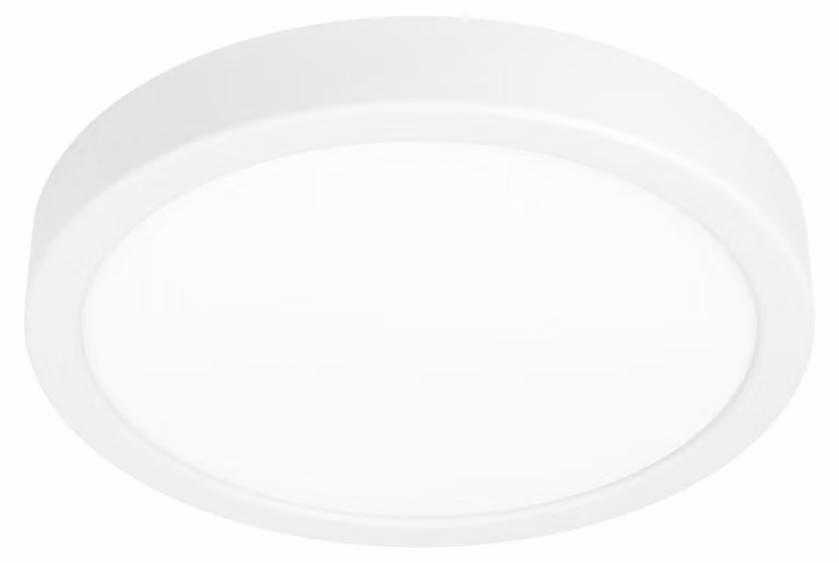 Plafoniera Esterno Contemp Argolis 2 Acciaio Bianco Policarbonato Led D28,5Cm