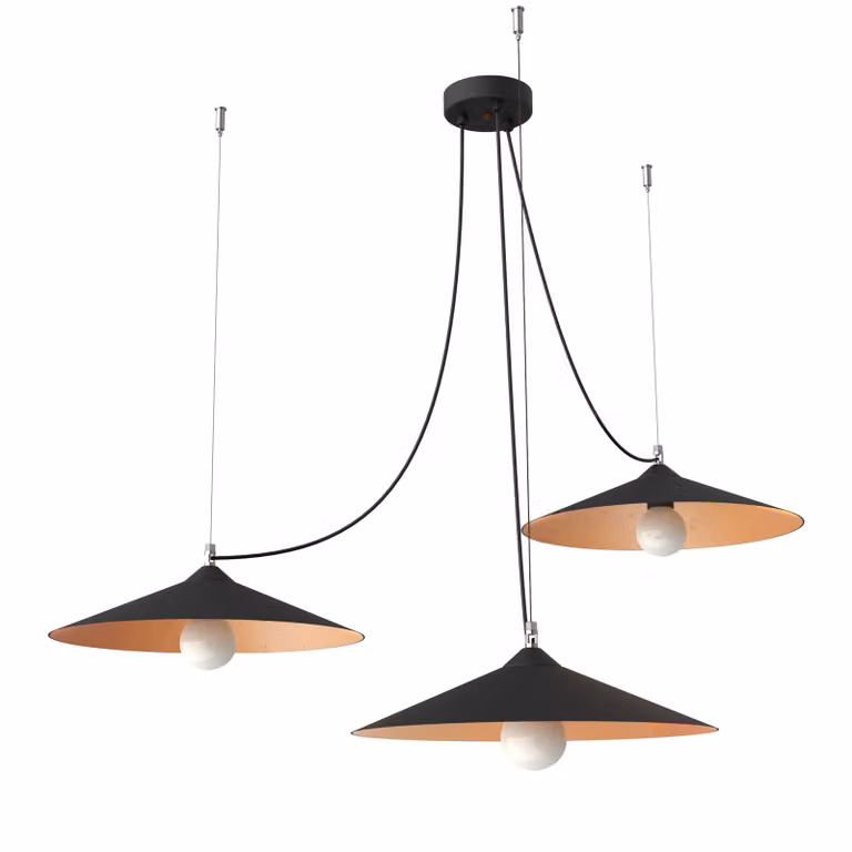 Lampada A Sospensione Colombo X3 Foglie