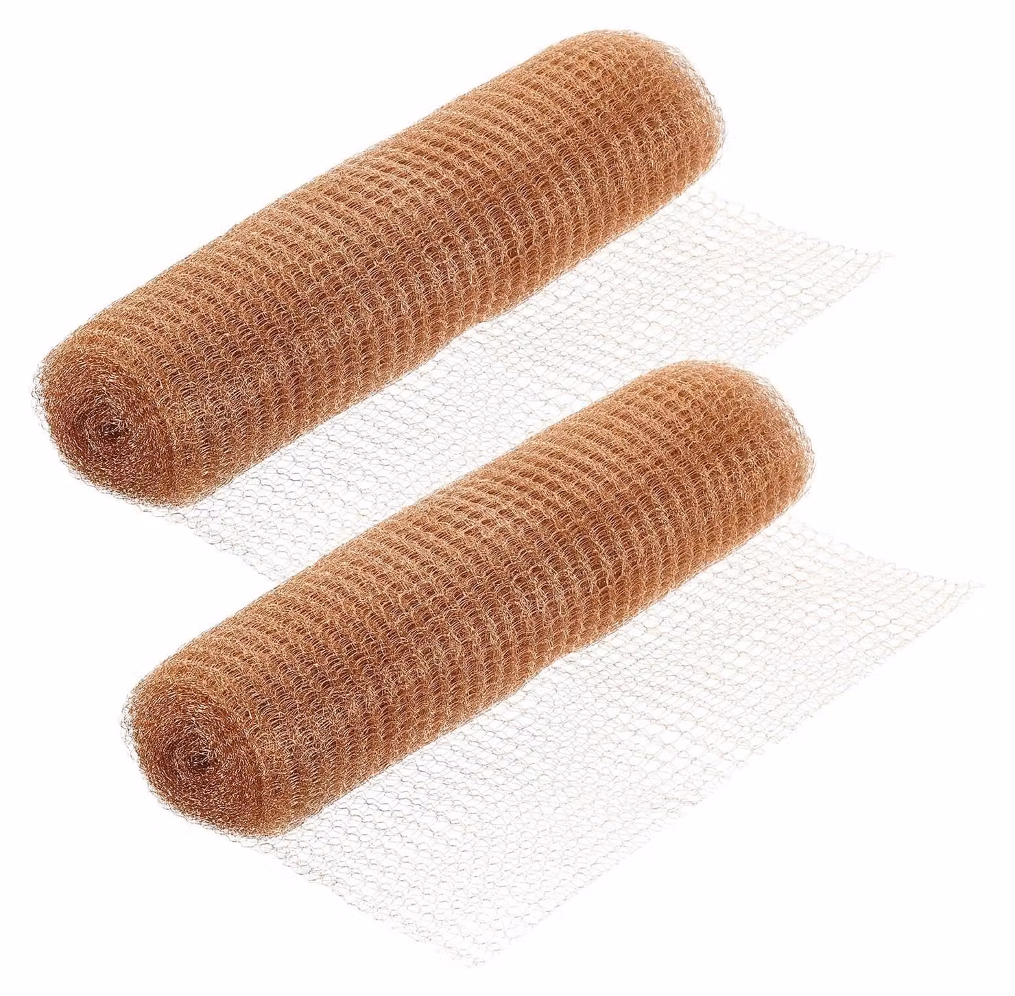 Confezione da 2 reti in rame, dimensioni 20 cm x 5 m, a doppio strato