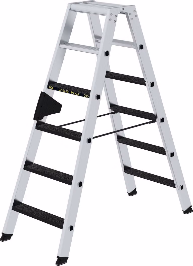 Scaletta 250 kg, accesso bilaterale con clip-step R13 2x6 gradini