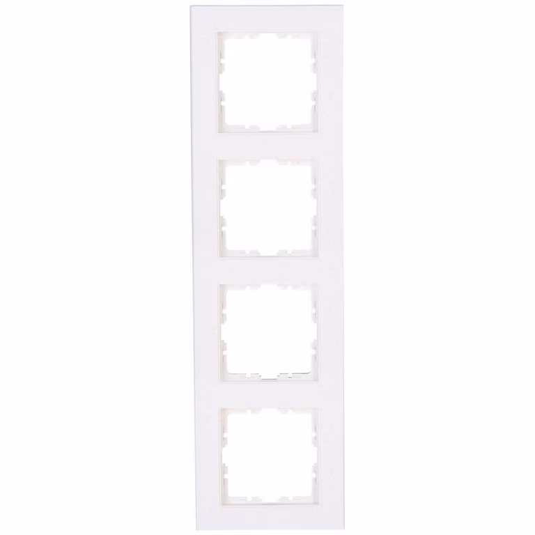 Kopp Athenis HK07 Bianco puro Quadrato con telaio a 4 ingressi