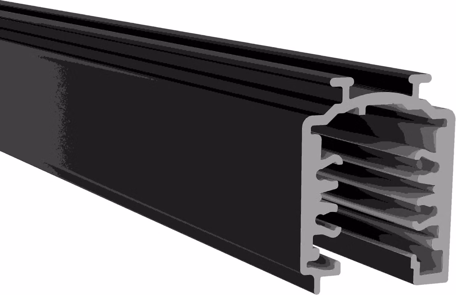 EGLO BINARIO TRIFASE DA MONTAGGIO A PARETE ON/OFF NERO 2 M, 1 pz.