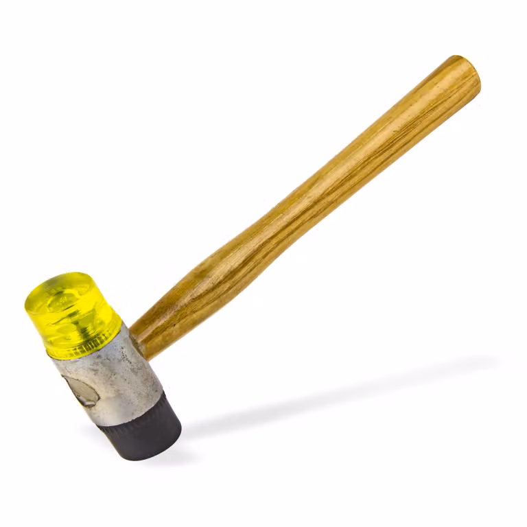 Mazzuola in gomma con manico in legno GH 35