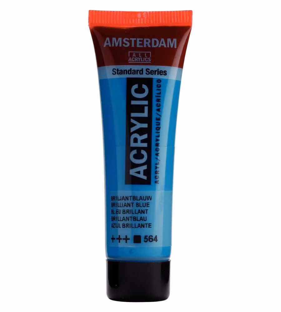 Colore acrilico Amsterdam 20 ML Blu Brillante