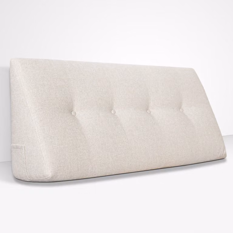 Cuscino da Lettura a Cuneo Chill Pillow 120 cm x 26 cm Crema
