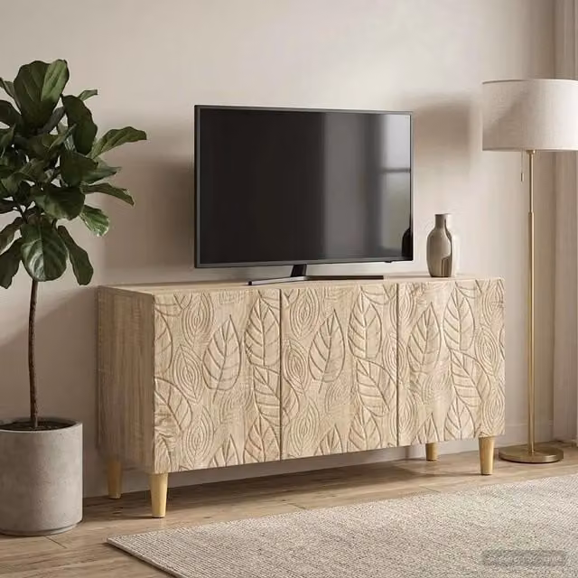Mobile TV 99 x 34,5 x 50 cm Rovere Sonoma Legno ingegnerizzato