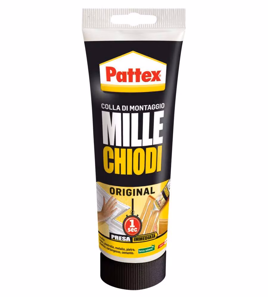 Colla per montaggio Pattex Millechiodi Original beige 250 g – 2