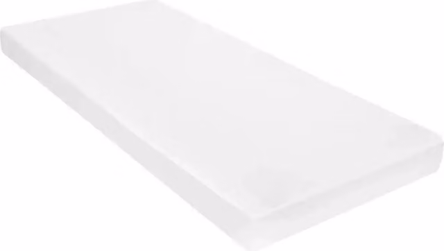 Materasso in schiuma di poliuretano comfort foam vidaXL bianco L: 120 cm, P: 200 cm, H: 10 cm