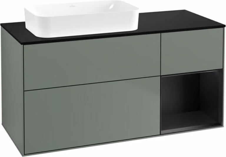 V&B mobile da parete Finion 120x60 cm, Reg re bla m Lac, Oli. m Lac