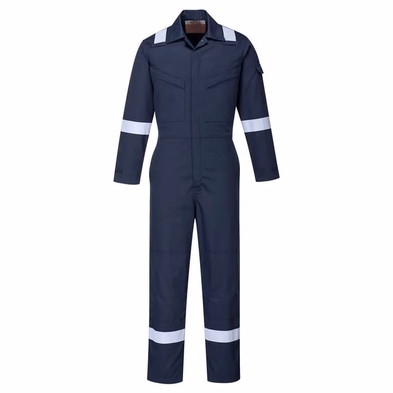 Portwest FR51 Bizflame Plus Damenoverall 350 g Navy Gr. XL