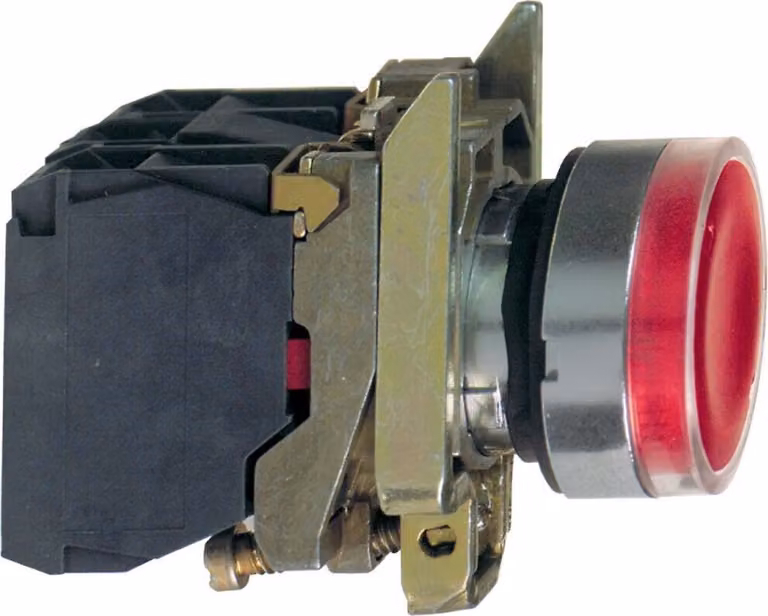 Pulsante illuminato Schneider Electric XB4BW34M5