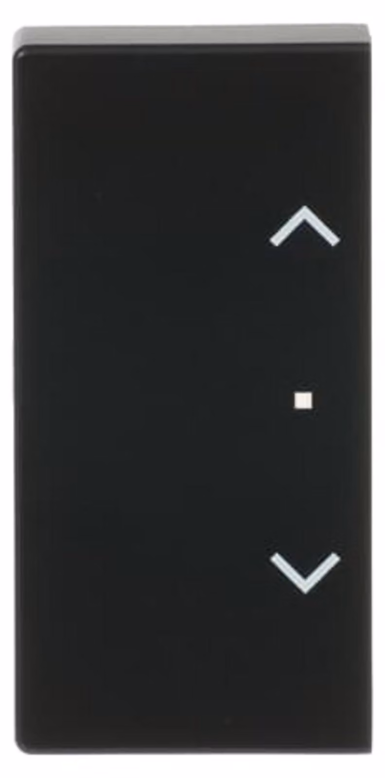 Busch-Jaeger Interruttore a bilanciere doppio sinistra/destra, simbolo tenda veneziana, vari programmi di superficie, nero opaco, 1 pz.