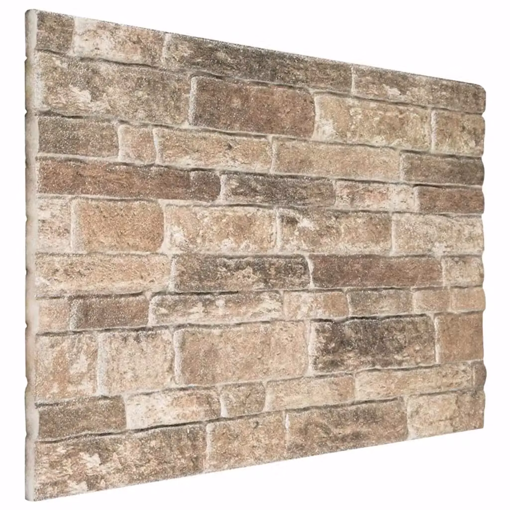 Set di 10 pannelli da parete autoadesivi in schiuma EPS con design geometrico astratto, Multicolore, L: 100 cm x H: 50 cm, Modello CFW3862272 – 2