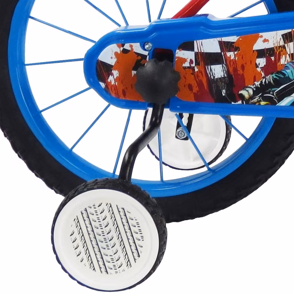 Bicicletta per bambini SCH SPEED 16 pollici, colore nero, adatta per altezza tra 105 e 135 cm – 2