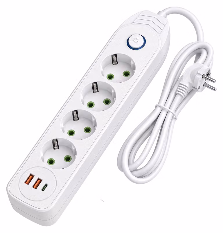 Multipresa Toolight Jnh025-4B White