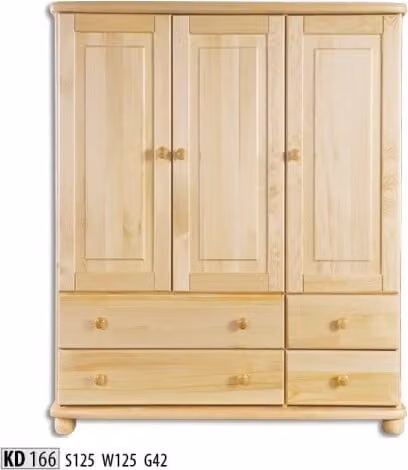 Massive Kommode Anrichte Sideboard Schrank Möbel Kommoden Echtholz Schränke