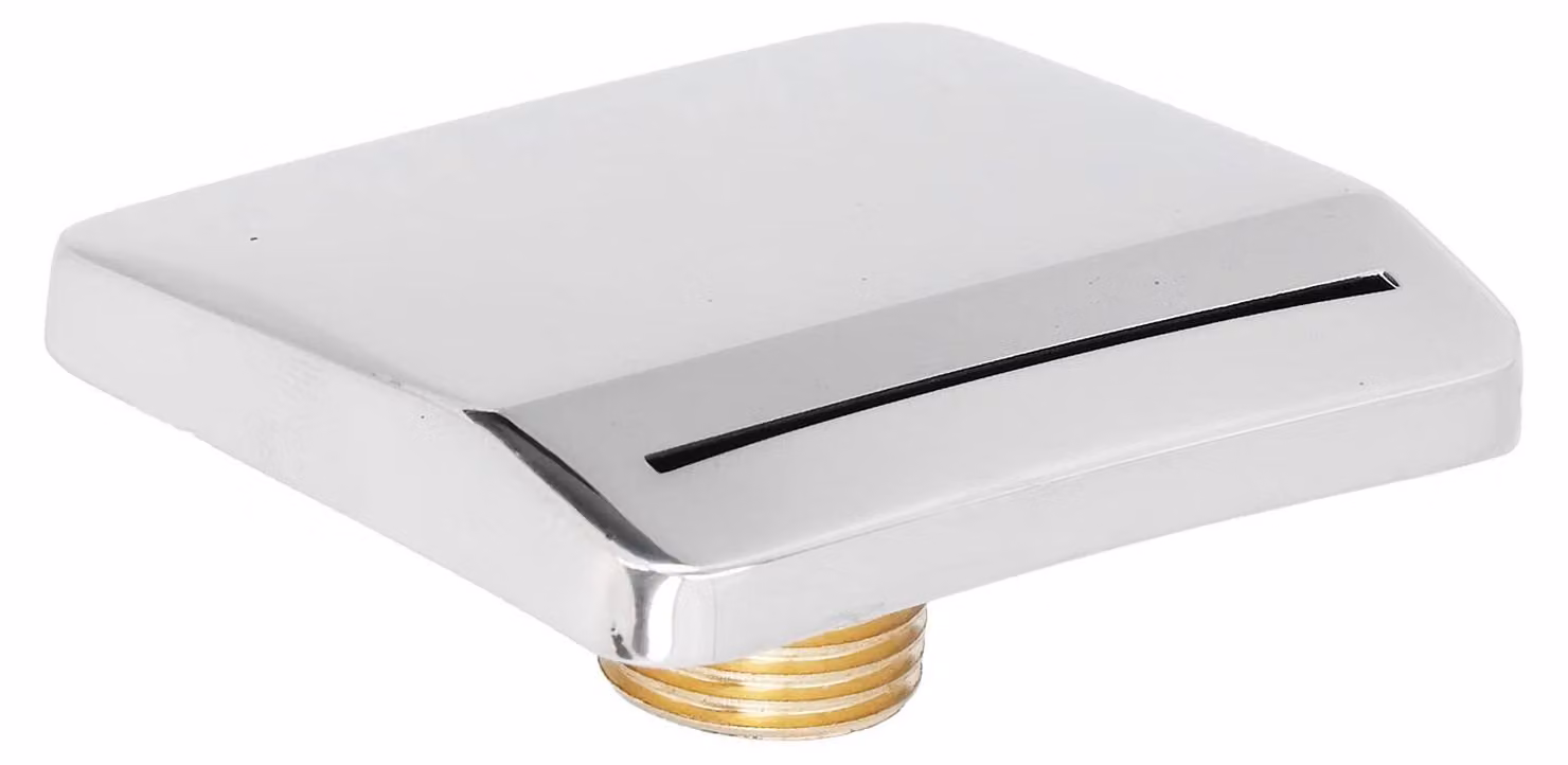 Omgoods - Rubinetto per vasca da bagno a cascata - Montaggio a parete - Acciaio inossidabile - Filetto G1/2 - 7,5x6,5 cm - 91g - Accessorio per bagno - Rubinetto per bagno