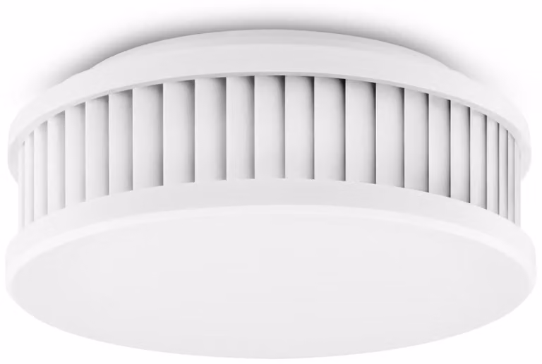 Rivelatore di fumo wireless PYREXX PX-1C, bianco, etichetta Q