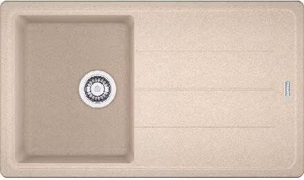Franke Basis - Lavello Fragranite BFG 611-86, 860x500 mm, colore sabbia 114.0494.914
