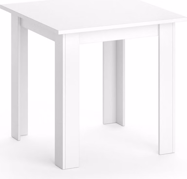 Tavolo da pranzo Vicco Karlos Bianco 80 x 80 cm, Model 32865