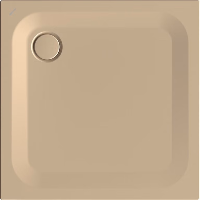 BetteUltra receveur de douche rectangulaire avec support de baignoire minimum, 900x900x25mm, 5930-003T1, 5930-003T1