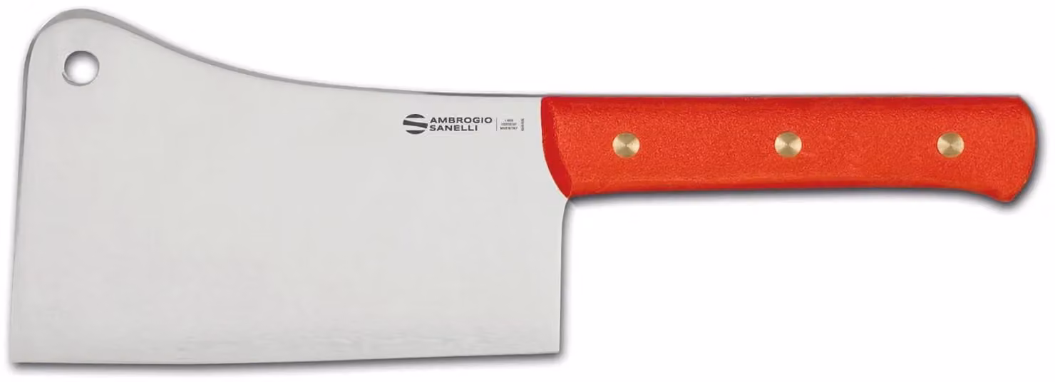 Falcetta macellaio codolo intero, lama cm 22, linea Supra