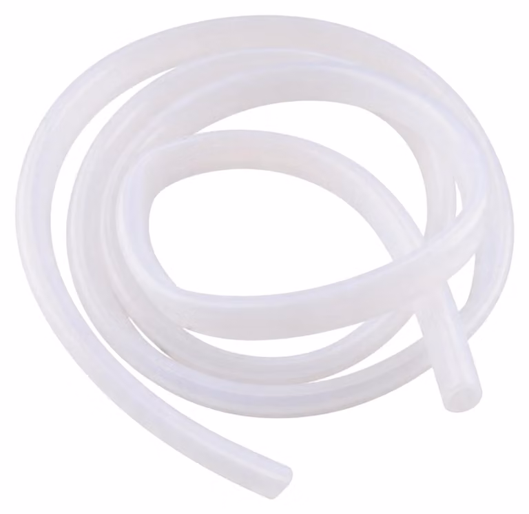 Tubo in silicone, 12x16 mm, 4 metri, trasparente, flessibile