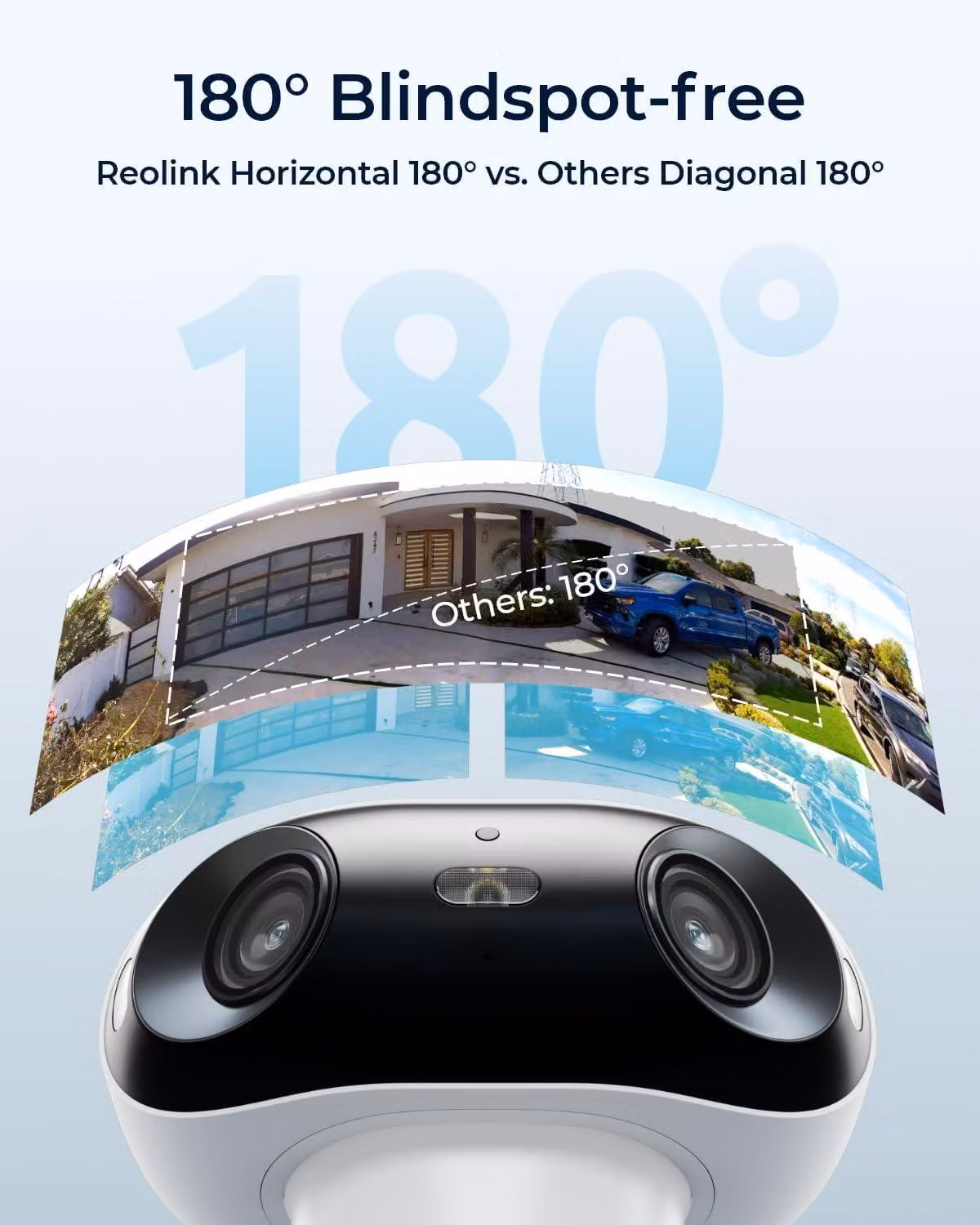 Telecamera di sicurezza wireless 4K - Telecamera per esterni - Telecamera Wi-Fi - Telecamera con pannello solare - Sistema di sicurezza