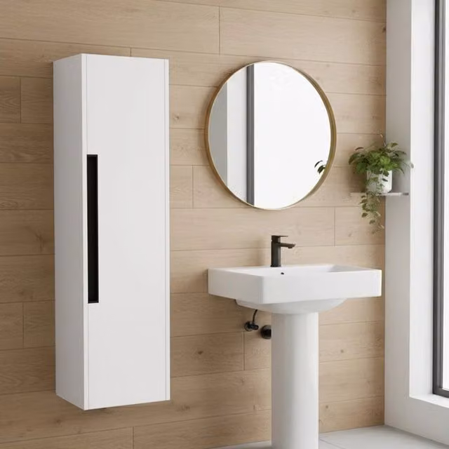 Colonna bagno sospesa Modular colore bianco 35x30x120H