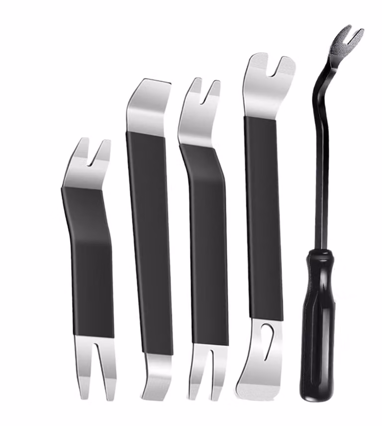 Kit di riparazione per interni auto, composto da 5 elementi