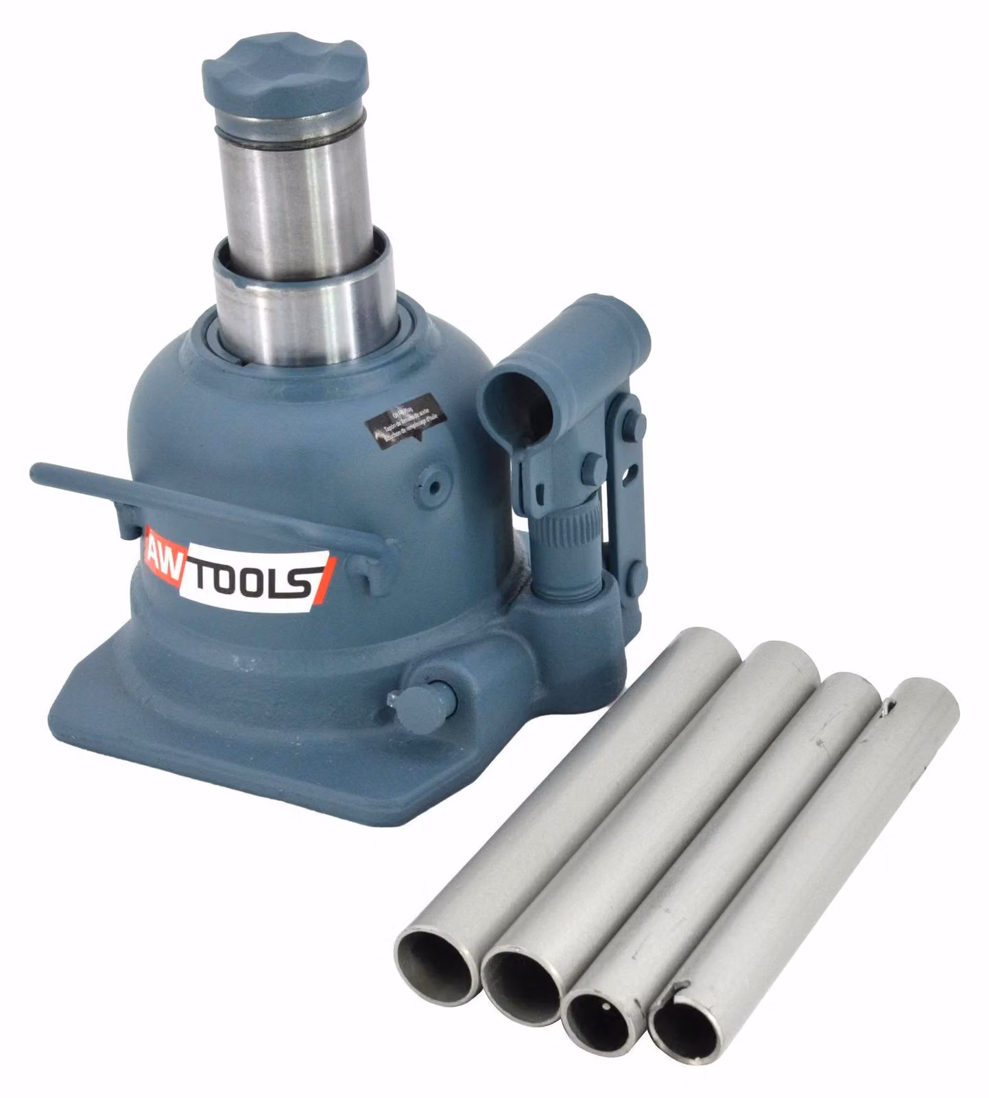 Awtools Martinetto idraulico a pistone basso 20T 150 - 245Mm