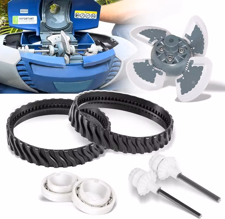 Omgoods - Kit di manutenzione per aspirapolvere per piscine Zodiac, con ricambi