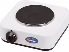 Fornello elettrico a 1 zona Cf Parker White PFO18PB 1000W L/P/H: 23 x 23 x 10 cm