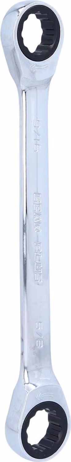 KS TOOLS GEARplus chiave ad anello a doppio cricchetto 9/16 "x5/8" - 503.4404