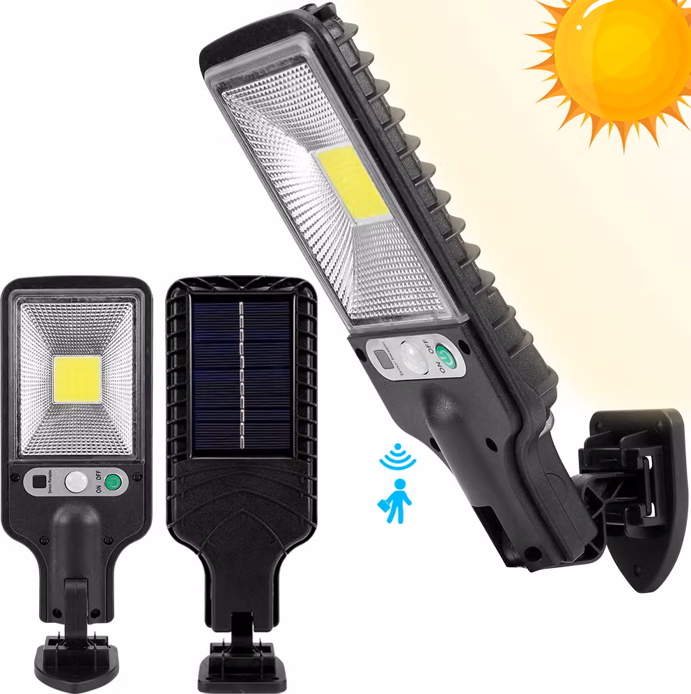 Lampioni solari: 2 lampade da parete per esterni, lampade da giardino con 3 modalità, sensore di movimento, impermeabili
