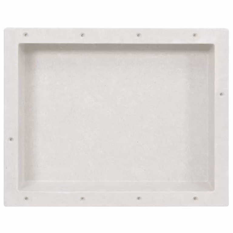 Nicchia da Doccia in Bianco Opaco 41x51x10 cm